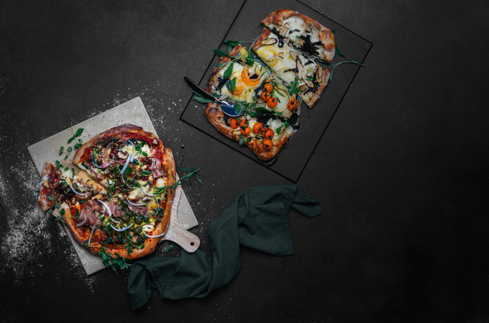 AEG A9OZPS1 Pizzastein-Set produkt in gebrauch