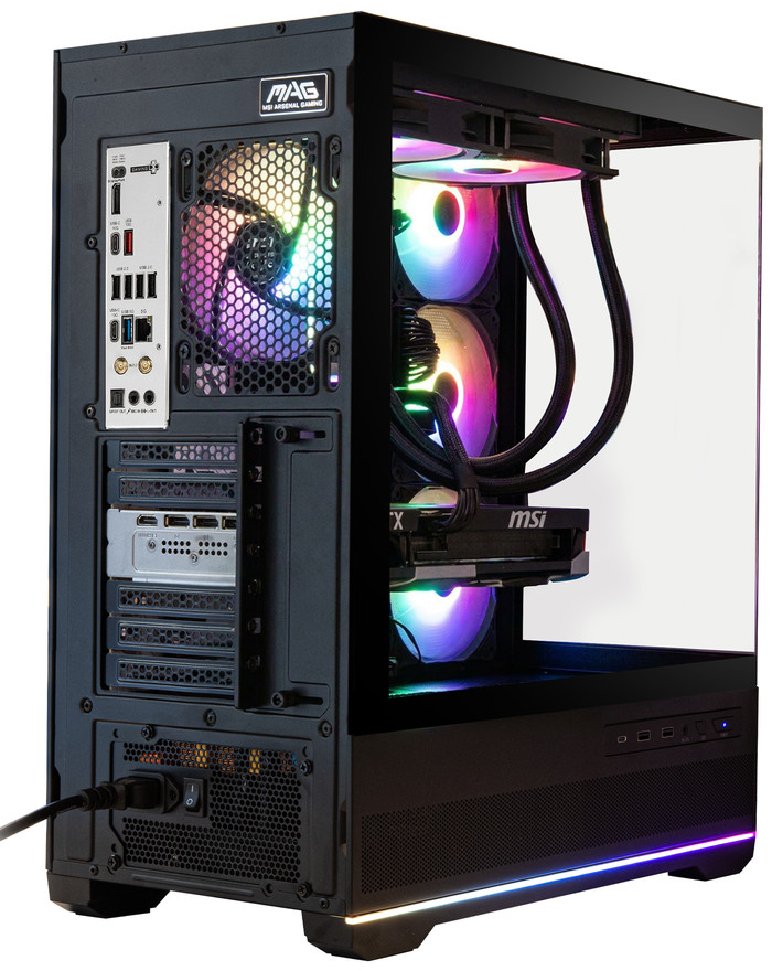 Cobalt x POWERED BY MSI - Tier 2 - RTX 5070 Ti - Ryzen 7 7800X3D - 32GB - 2TB SSD back