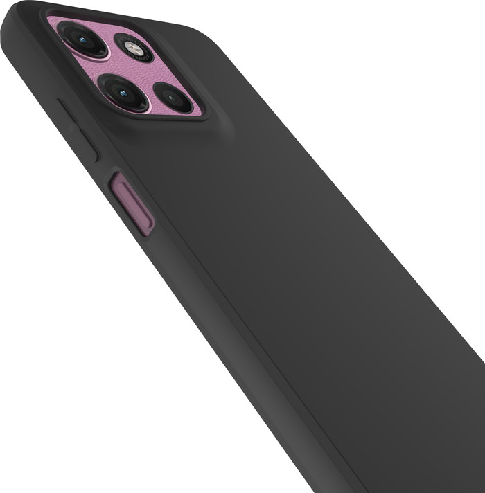 Just in Case Soft Design Motorola Moto G17 / G17 Power Backcover Schwarz rechte seite