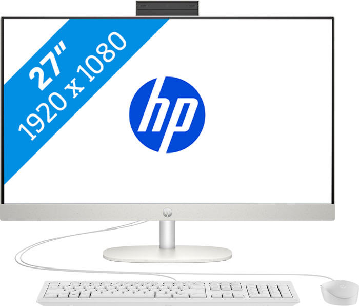 HP All-in-One 27-cr0009ng PC - 27'' - Intel Core i5 - 16GB RAM/512GB SSD Main Image