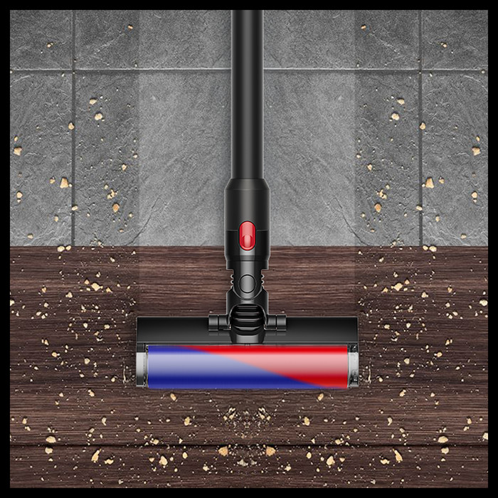 Dyson V8 Cyclone Fluffy product in use