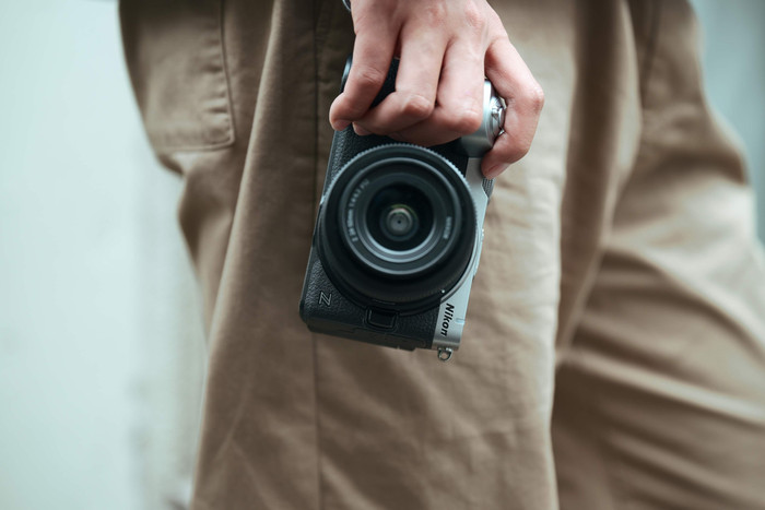 Nikon Z5IIC Gehäuse Silber produkt in gebrauch