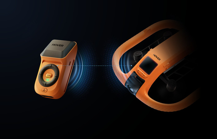 HOVERAir Aqua Basic Combo produkt in gebrauch