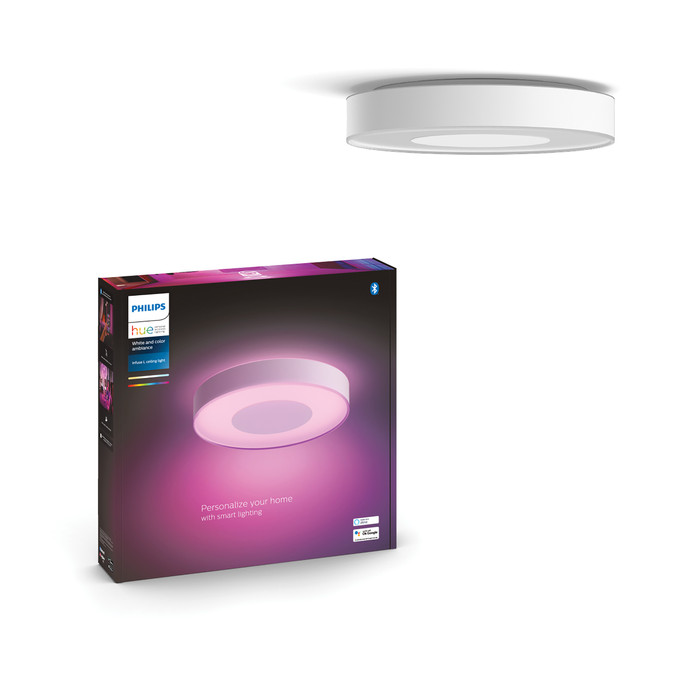 Philips Hue Infuse L Ceiling Lamp White and Color White + Dimmer null