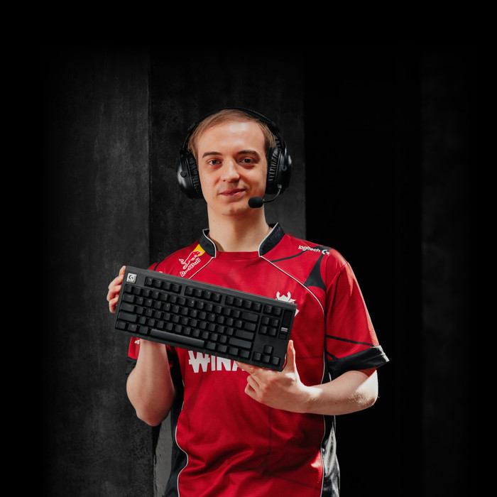 Logitech G PRO X2 RAPID TKL Gaming-Tastatur Rosa Qwertz visueller lieferant