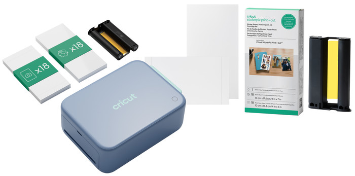 Cricut StickerPix Print + Cut Essential + Foto- und Aufkleberset Main Image
