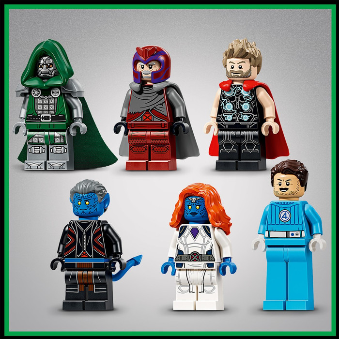 LEGO Marvel Legendärer Showdown: Avengers: Doomsday 76348 vorne