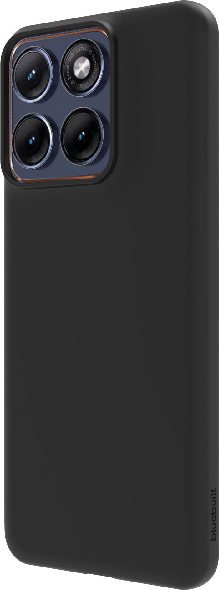 BlueBuilt Motorola Edge 70 Fusion Backcover Schwarz rückseite