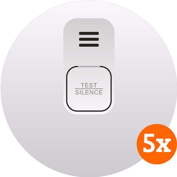 ELRO Blue Line CBFS25 Rauchmelder 5er-Pack (10 Jahre) Main Image