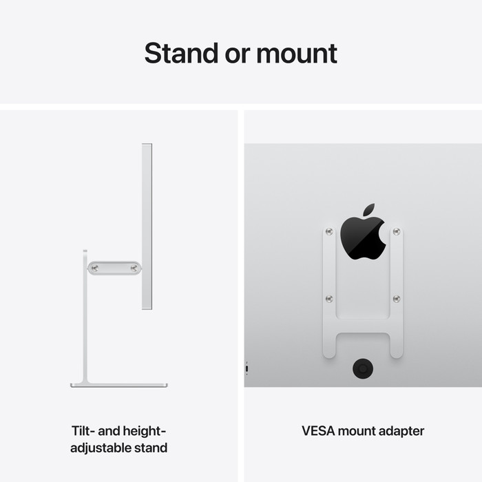 Apple Studio Display XDR Nano-texture (2026) with Tilt- and Height-adjustable Stand visual supplier