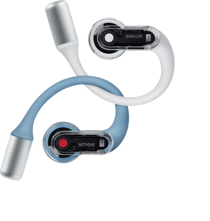 Nothing Ear (open) Blue front