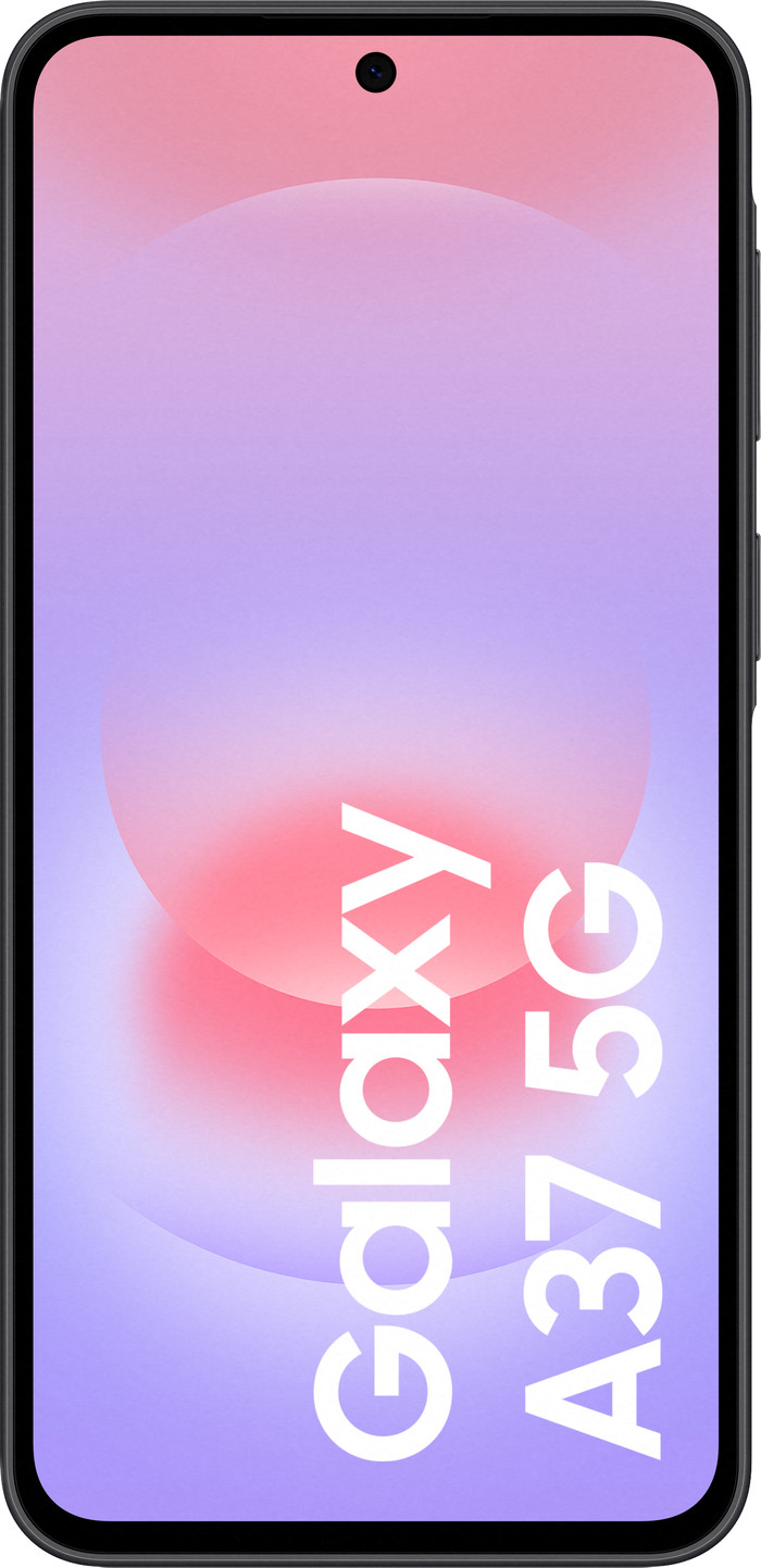 Samsung Galaxy A37 128GB Schwarz 5G Enterprise Edition + Komplettes Zubehörset vorne