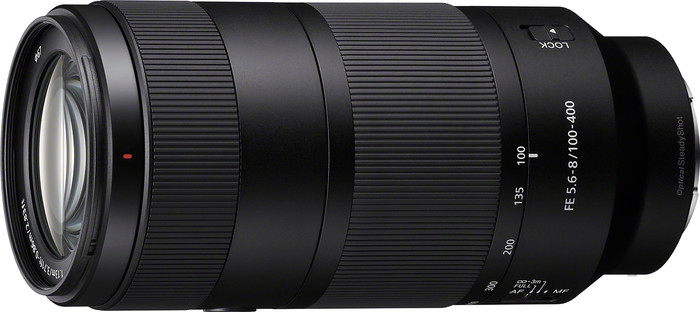Sony FE 100-400mm f/5.6-8 OSS rechte seite