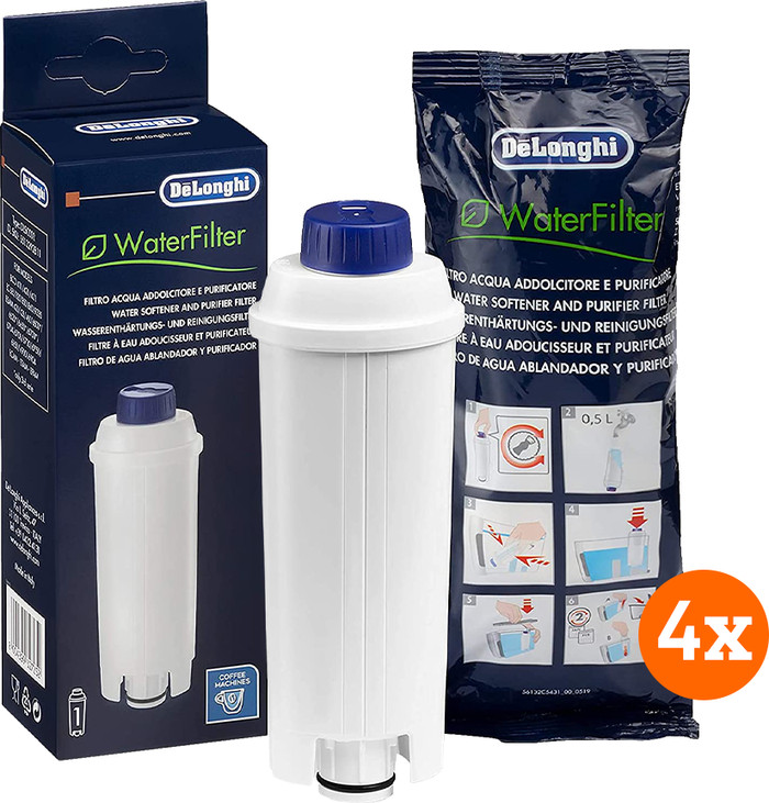 De'Longhi Water Filter 4 units Main Image