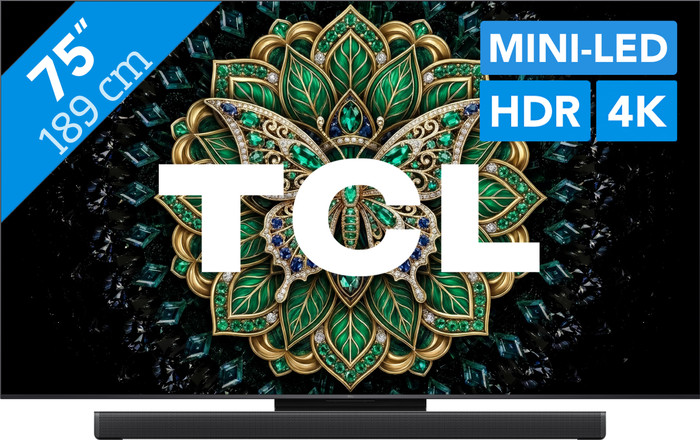 TCL QD Mini LED 75" C69K Pro (2026) + TCL Q75K Main Image
