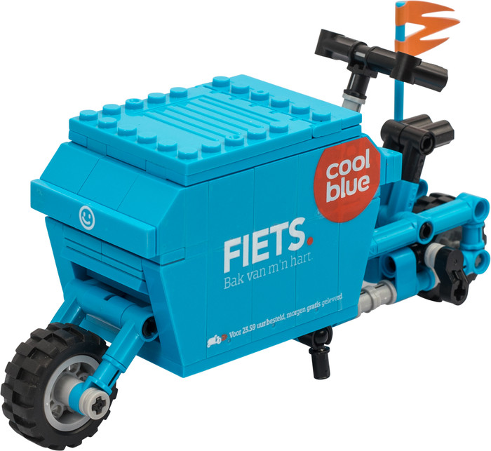 Coolblue Fahrradbausatz linke seite