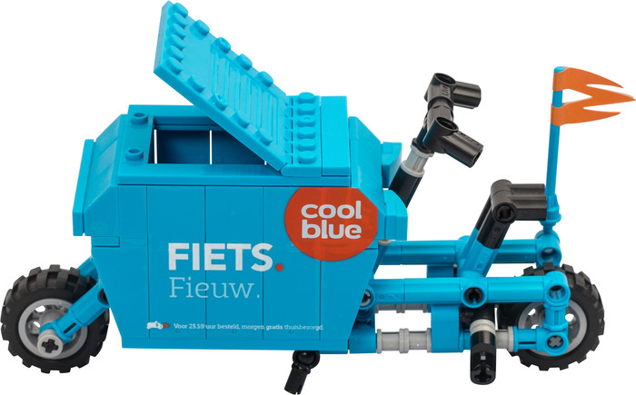 Coolblue Fahrradbausatz linke seite