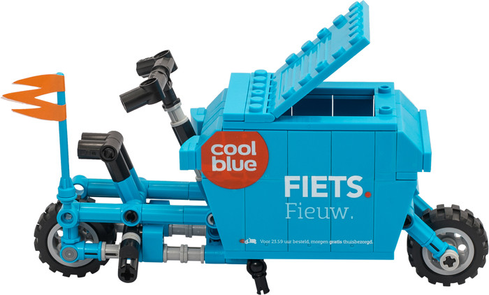 Coolblue Fahrradbausatz rechte seite