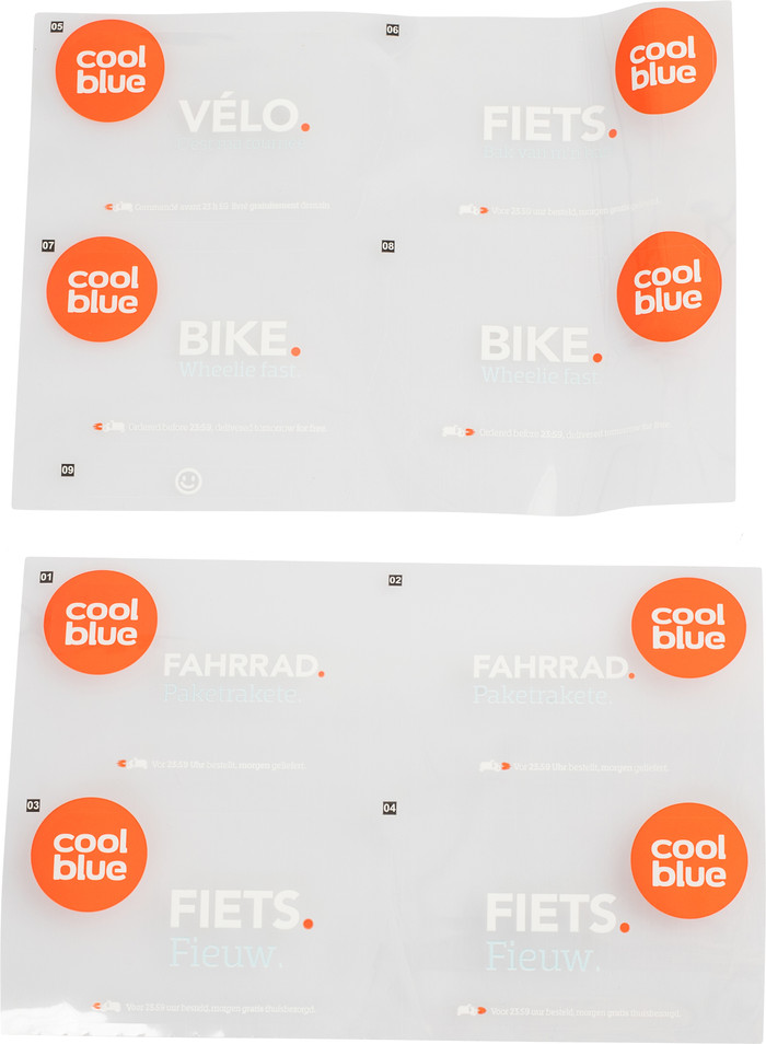 Coolblue Fahrradbausatz detail