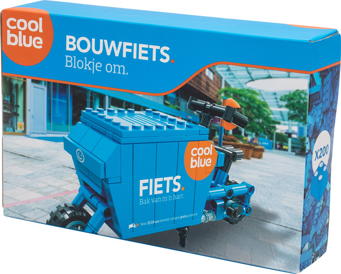 Coolblue Fahrradbausatz verpackung