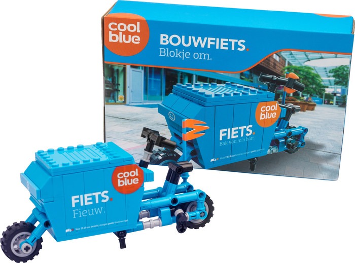 Coolblue Fahrradbausatz verpackung