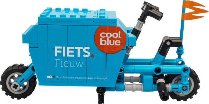 Coolblue Fahrradbausatz linke seite