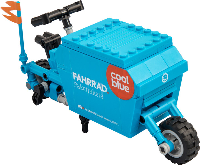 Coolblue Fahrradbausatz linke seite