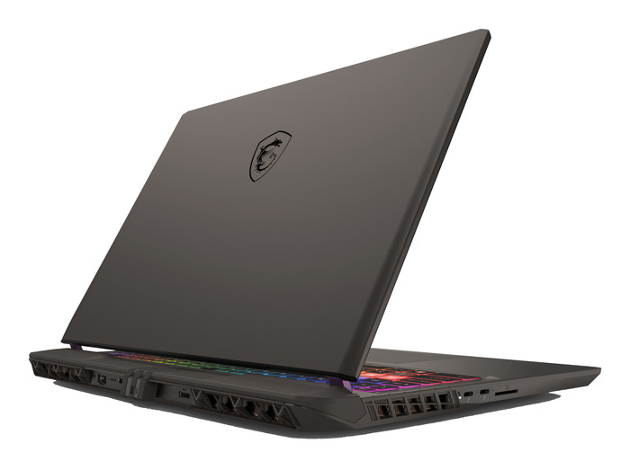 MSI Vector 16 HX AI A2XWHG-476 - 16" - Intel Core Ultra 9 - 16GB RAM/1TB SSD - RTX 5070 Ti rückseite