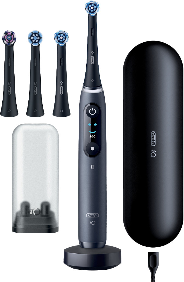Oral-B iO 9 Schwarz Holiday Edition mit 4 Aufsteckbürsten Main Image