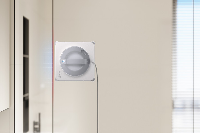Ecovacs WINBOT W2S Pro Omni product in use