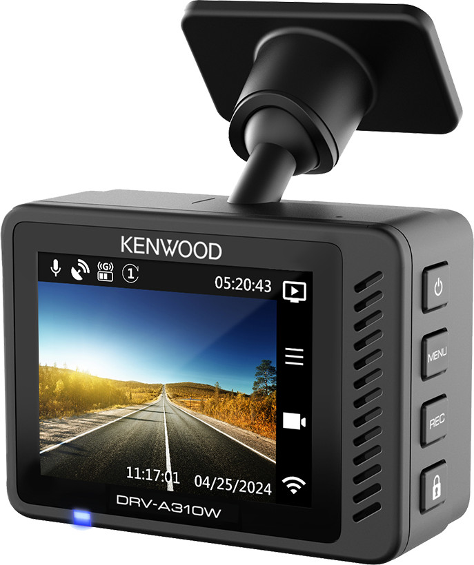 Kenwood DRV-A310W product in use