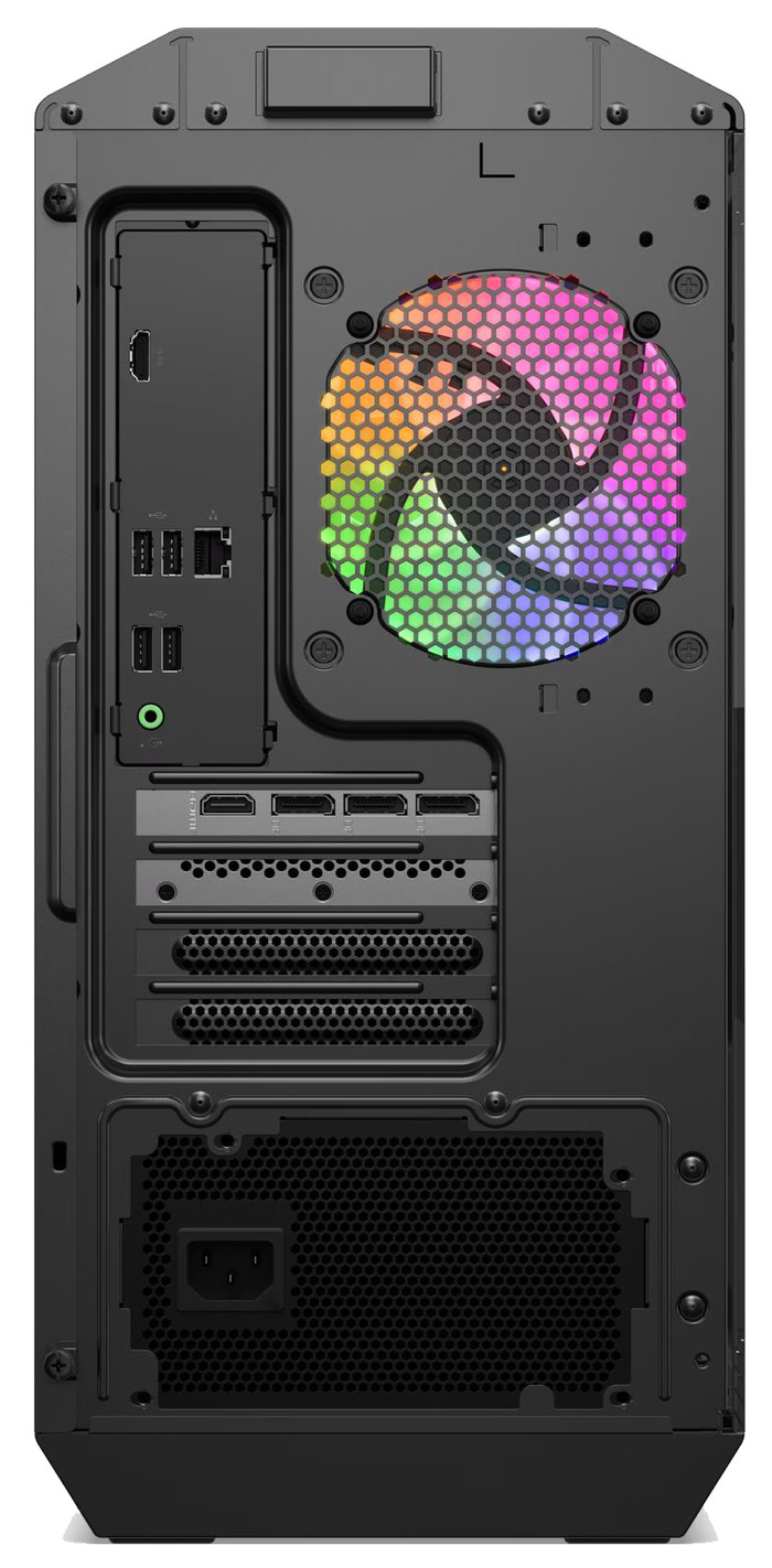 Lenovo LOQ Tower 26ADR10 A78745HX 1T 32 rückseite