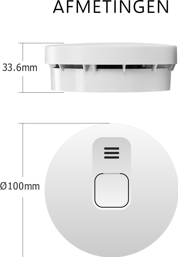 ELRO Blue Line CBFS25 Rauchmelder 4er-Pack (10 Jahre) null