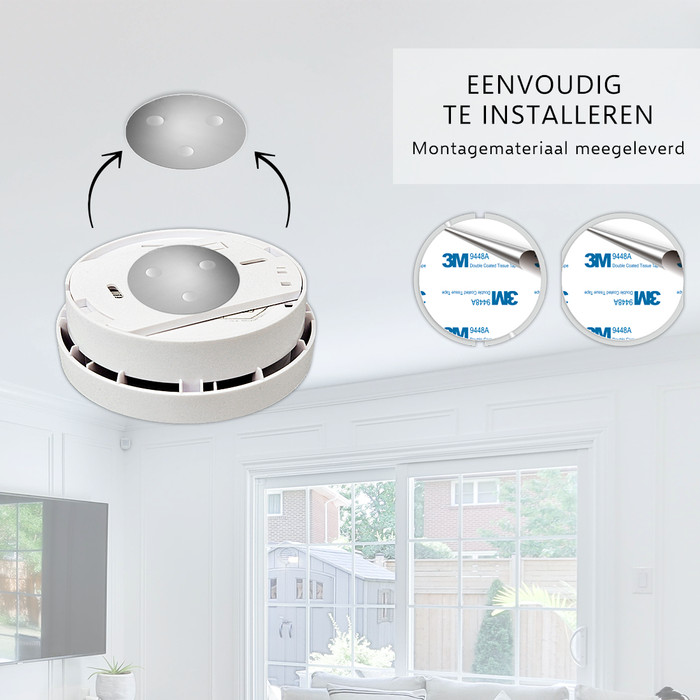 ELRO Blue Line CBFS25 Rauchmelder 4er-Pack (10 Jahre) null