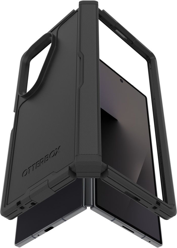 OtterBox Defender Samsung Galaxy Fold 7 Back Cover with Magnet Black bottom