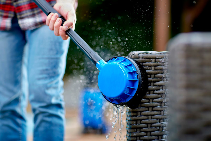 Nilfisk PAD Top Box produkt in gebrauch