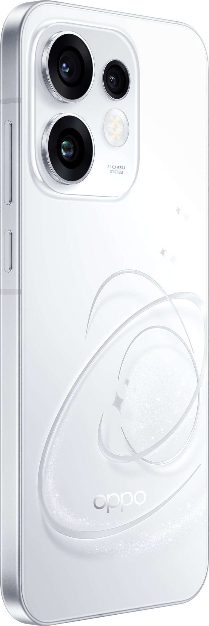 OPPO Reno16 Pro 512GB Weiß 5G rückseite