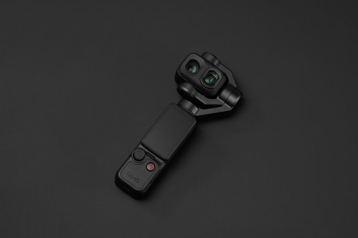 DJI Osmo Pocket 4P (Pro) Weitwinkelobjektiv produkt in gebrauch