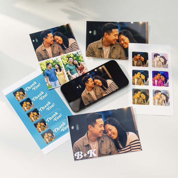 Cricut StickerPix Print Essential Set produkt in gebrauch