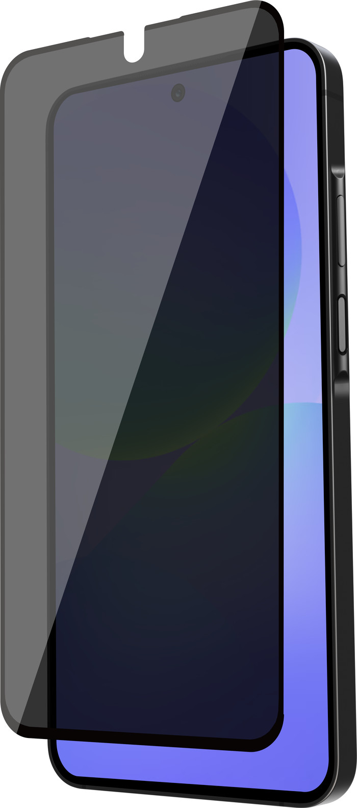 BlueBuilt Samsung Galaxy A37 Privacy Filter Screen Protector Glass front