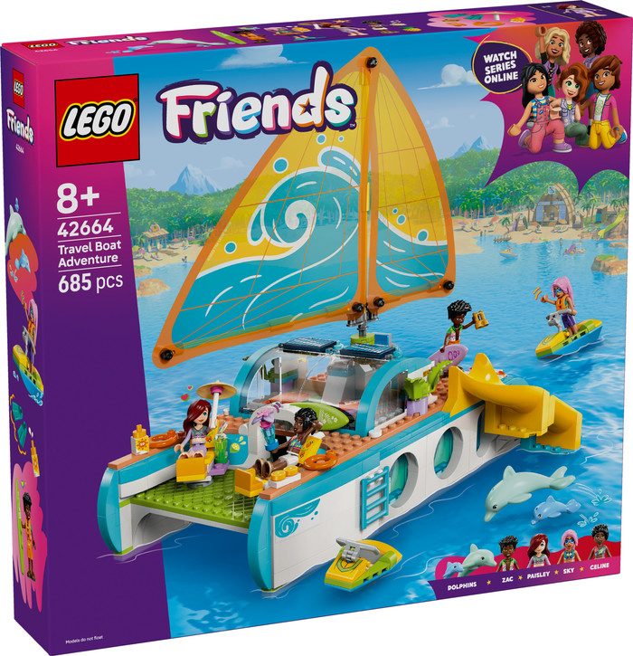 LEGO Friends Segelabenteuer 42664 verpackung