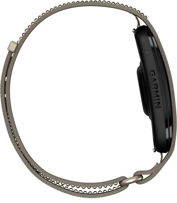 Garmin CIRQA Smart Band S/M Grau linke seite