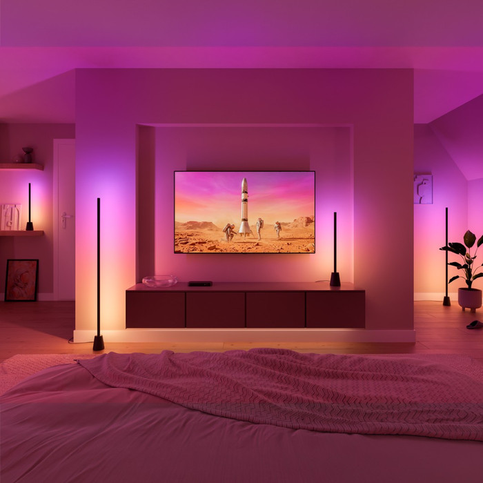 Philips Hue Play Table Lamp White and Color product in use