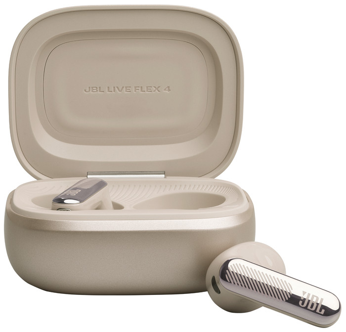 JBL Live Flex 4 Champagner vorne