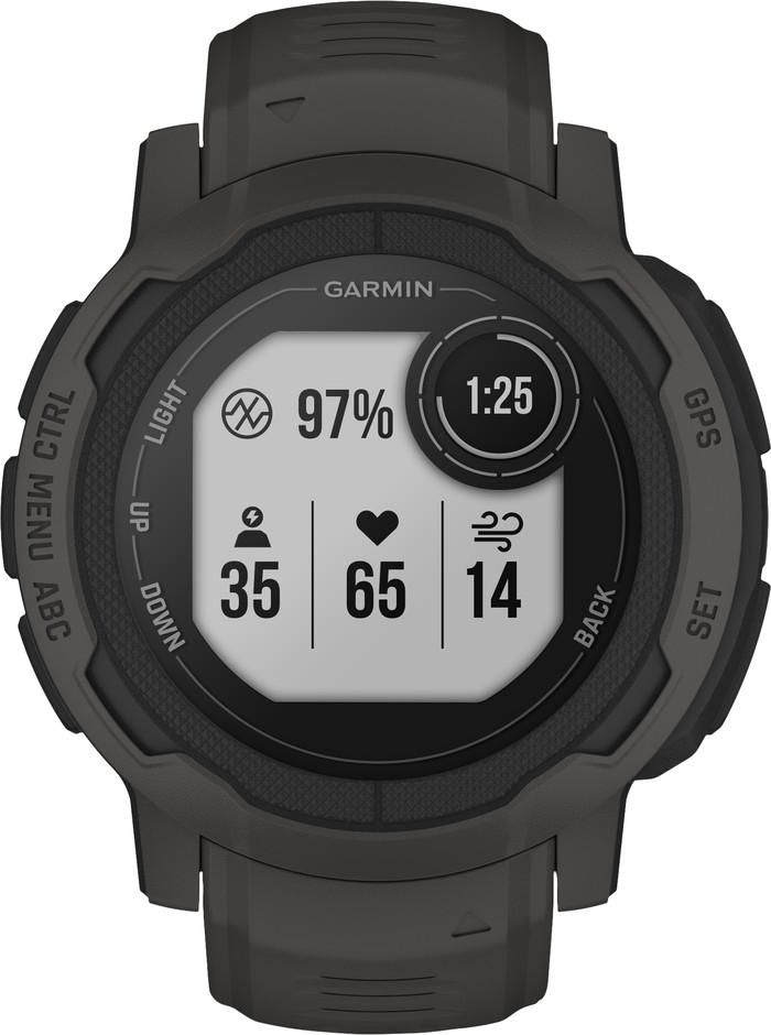Garmin Instinct 2 Graphite front
