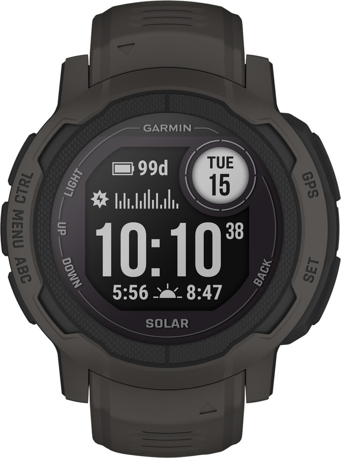 Garmin Instinct 2 Solar Graphit vorne