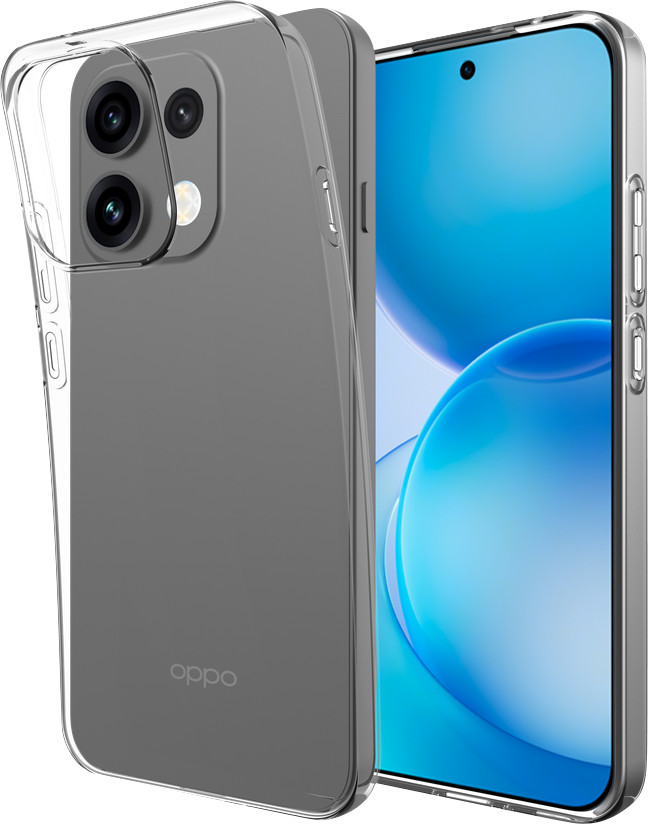 Just in Case Soft Design OPPO Reno16 FS Backcover Transparent linke seite