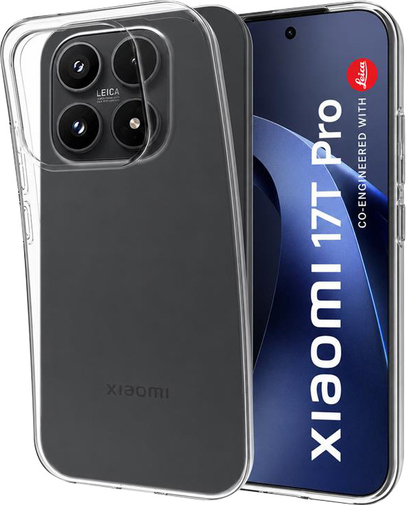 Just in Case KickLite Xiaomi 17T Pro Backcover Transparent Main Image