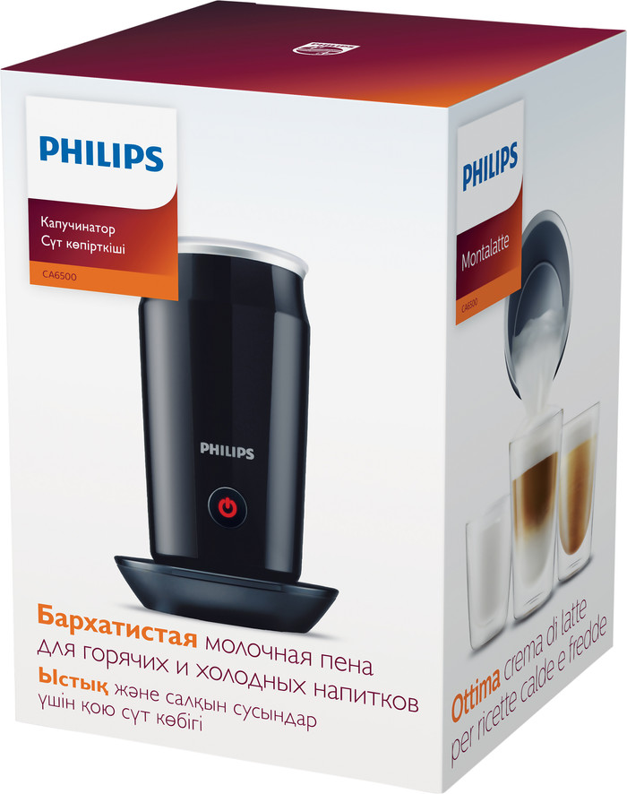 Philips Milk Twister CA6500/63 Milk Frother Black null