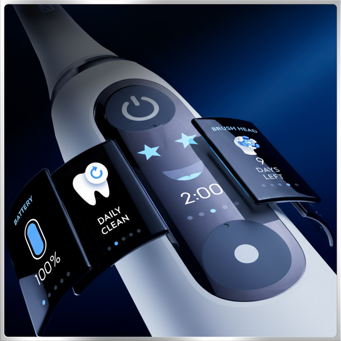 Oral-B iO 6 Grau Luxus-Edition detail